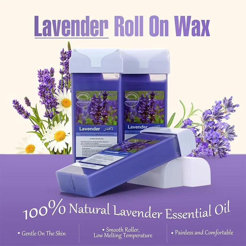 Soft Wax Roller Refill Cartridges for Roll-On Body Waxing