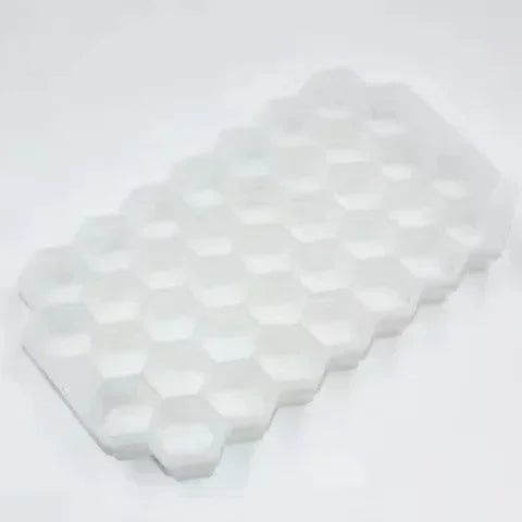 Silicone Honeycomb Ice Cube Tray – 37 Hexagonal Molds