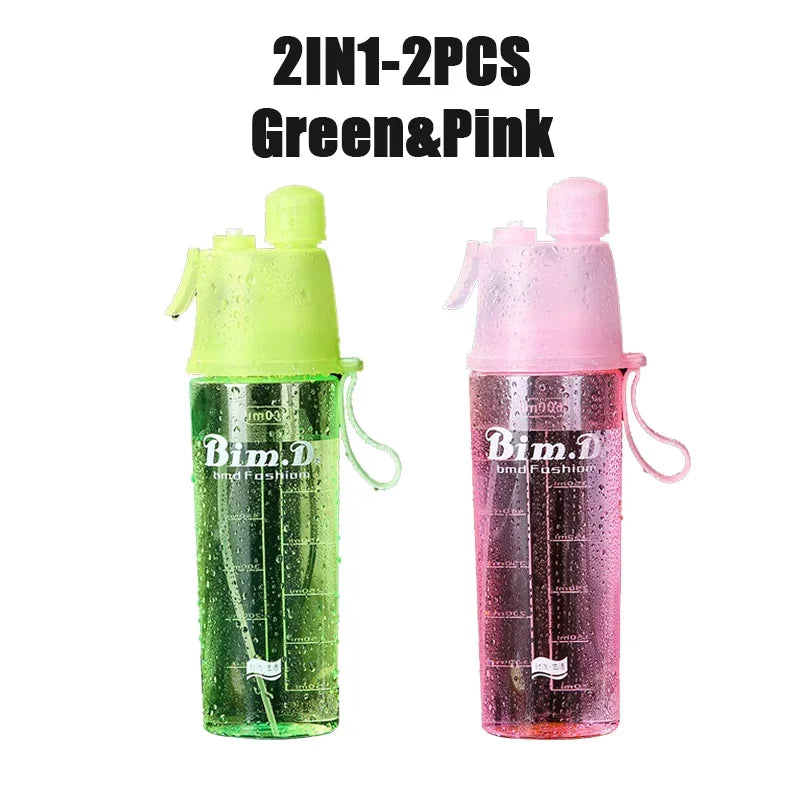 Mist Spray Water Bottle – BPA-Free, Portable & Leak-Proof