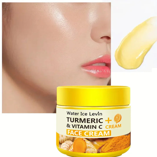 Turmeric & Vitamin C Face Cream | Brightening Moisturizer Brightening Face Cream Peaceful Pleasures Health and Wellness