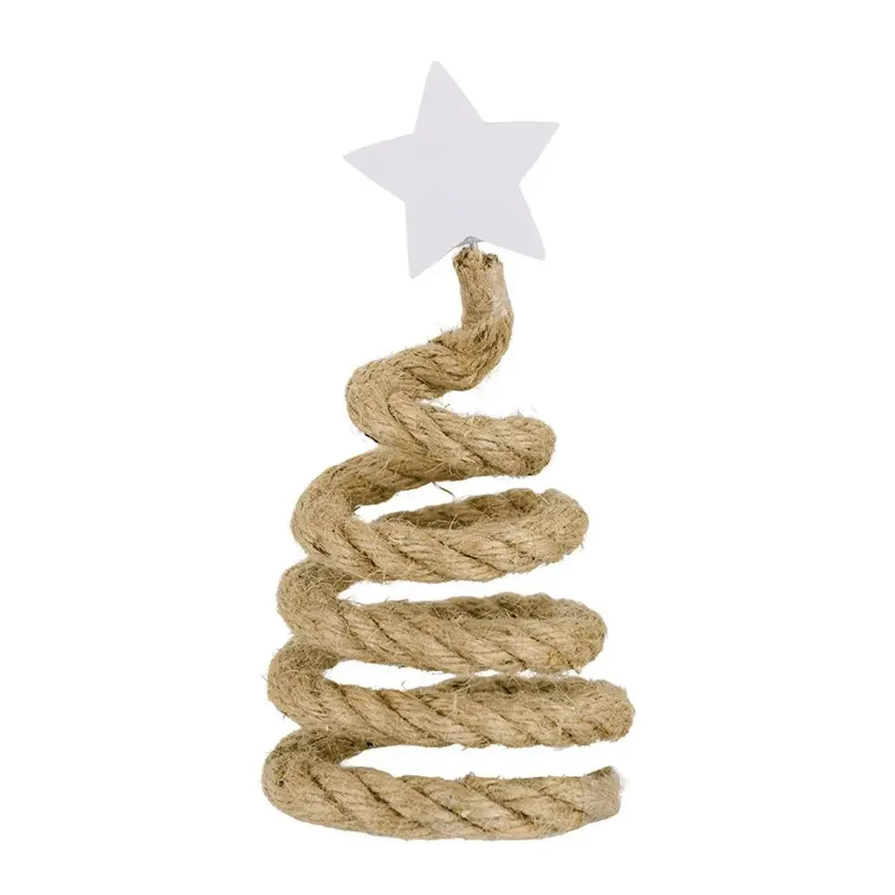 New Nordic Wooden Christmas Tree Ornament 1Pcs Creative Desktop Decoration Christmas Decor Peaceful Pleasures Health and Wellness 04