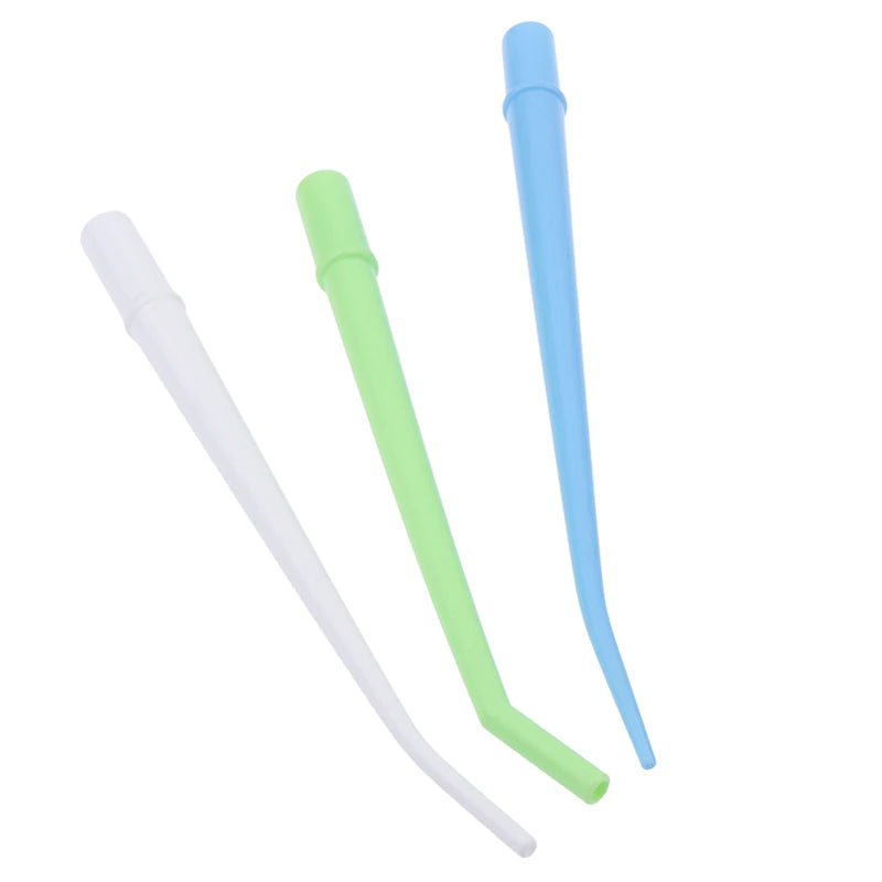 25Pcs Disposable Dental Saliva Ejector for Clinics Peaceful Pleasures Health and Wellness