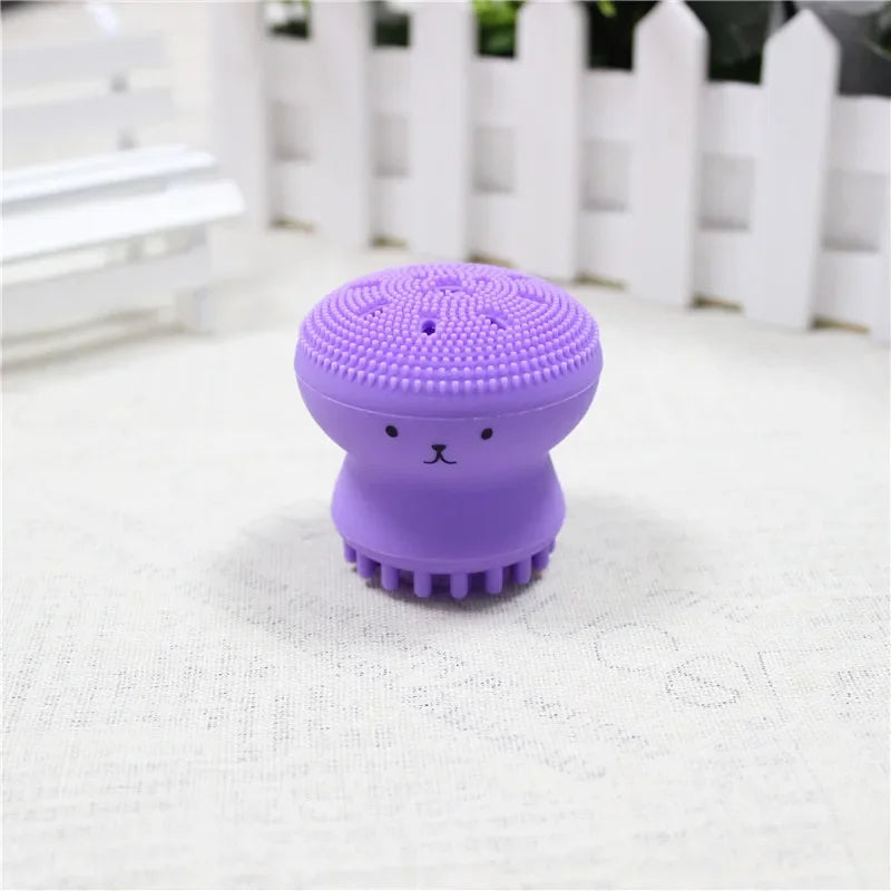 Silicone Face Cleansing Brush – Deep Pore Scrub Exfoliator