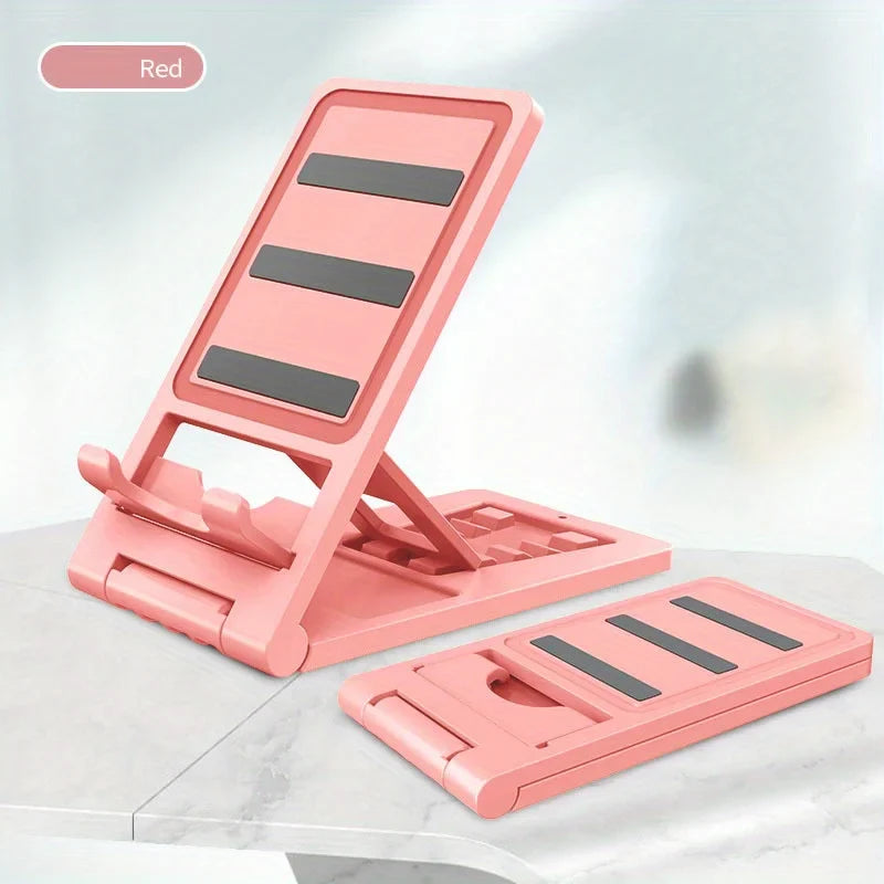 Foldable Phone & Tablet Stand – Adjustable Desktop Lazy Bracket