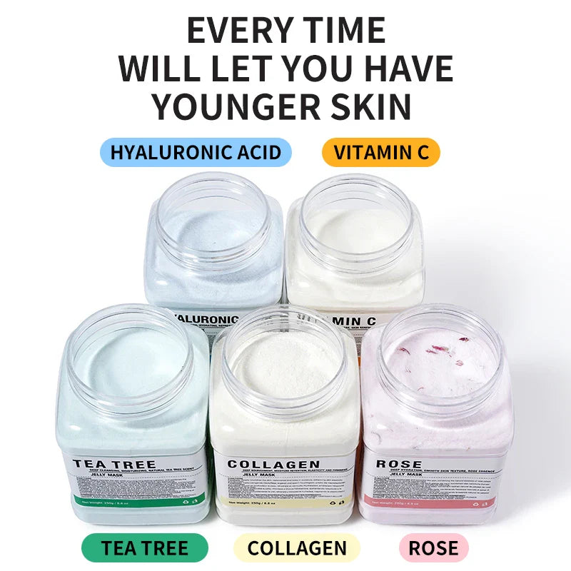 Rose Jelly Peel-Off Face Mask – Hydrating Gel Skin Treatment