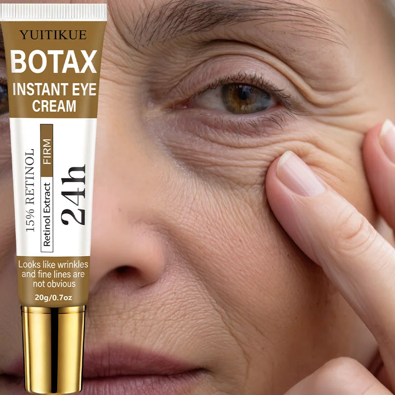 YUITIKUE Botax Instant Eye Cream | 15% Retinol Extract | 24h Firming Formula For Reducing The Look Of Wrinkles & Fine Lines 20g Peaceful Pleasures Health and Wellness
