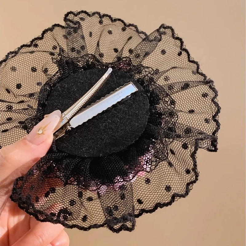 Little Girl Cake Hairpin Creative Birthday Atmosphere Headband Fashionable Children's Birthday Party Baby Hairpin Hair Accessory Peaceful Pleasures Health and Wellness