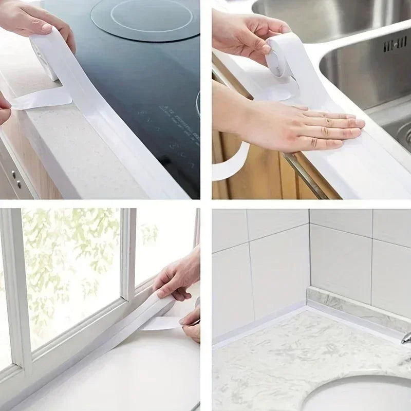 PVC Waterproof Self-Adhesive Caulk Sealing Tape – Kitchen & Bath