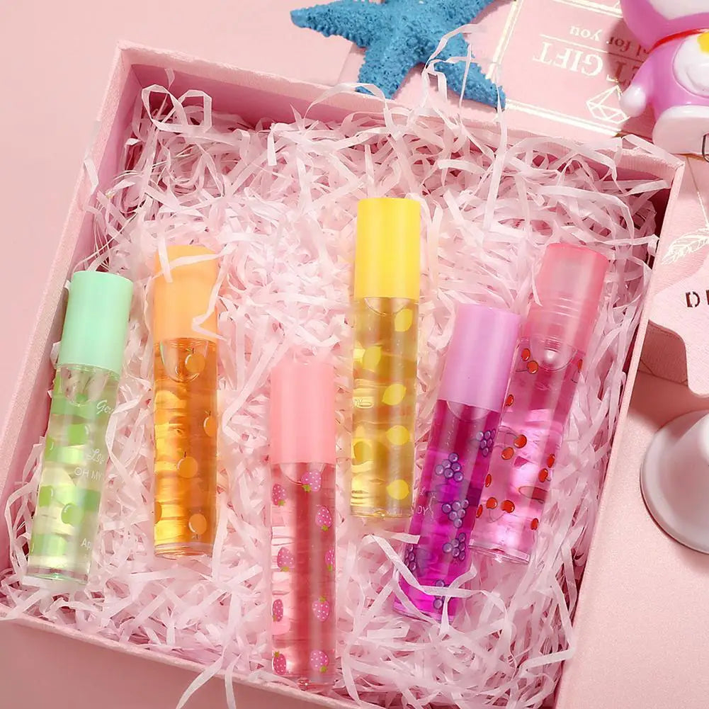 Eelhoe Fruit Roll-On Lip Oil Balm – Moisturizing Lip Gloss