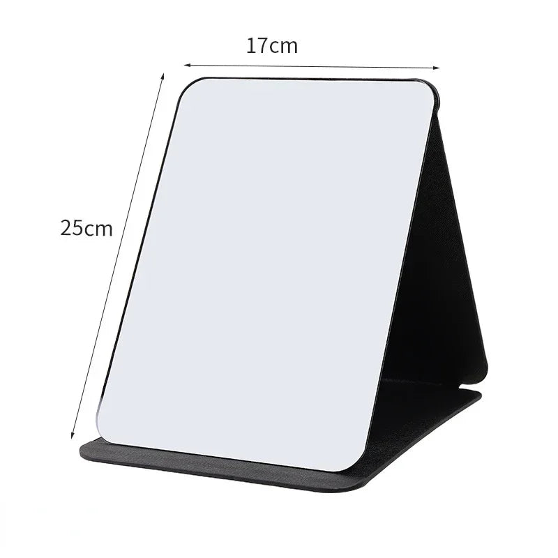 Portable Tri-Fold Desktop Makeup Mirror | Freestanding Vanity