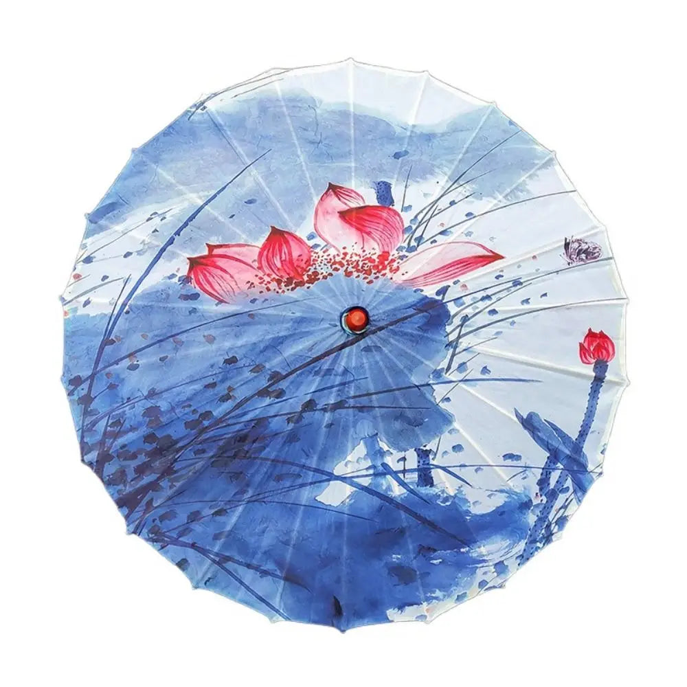 Handmade Chinese Silk Parasol | Decorative Dance Umbrella