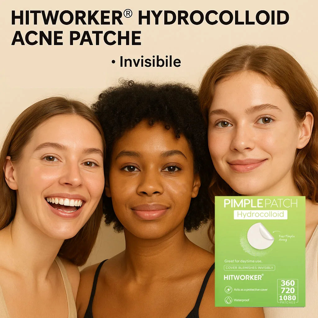 Hydrocolloid Acne Patches – Invisible & Waterproof | All Skin Types