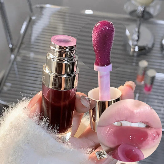 Gege Bear Crystal Jelly Lip Oil Mirror Gloss Tint | K-Beauty Lip Oil Gloss Peaceful Pleasures Health and Wellness