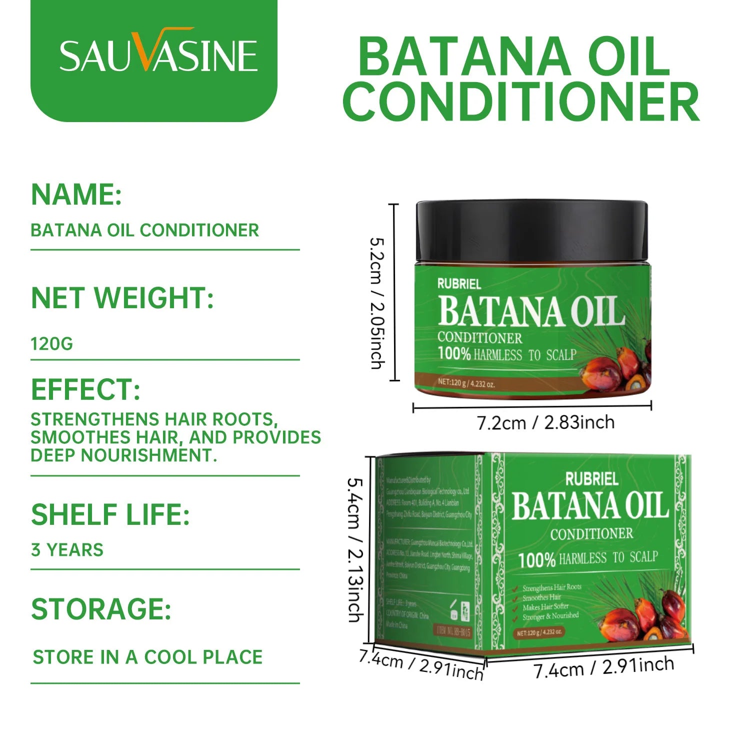 120g Batana Oil Shampoo & Conditioner Set Strengthens Hair Roots Repairs damaged Hair Deeply Nourishment Smooth Hair Conditioner Peaceful Pleasures Health and Wellness