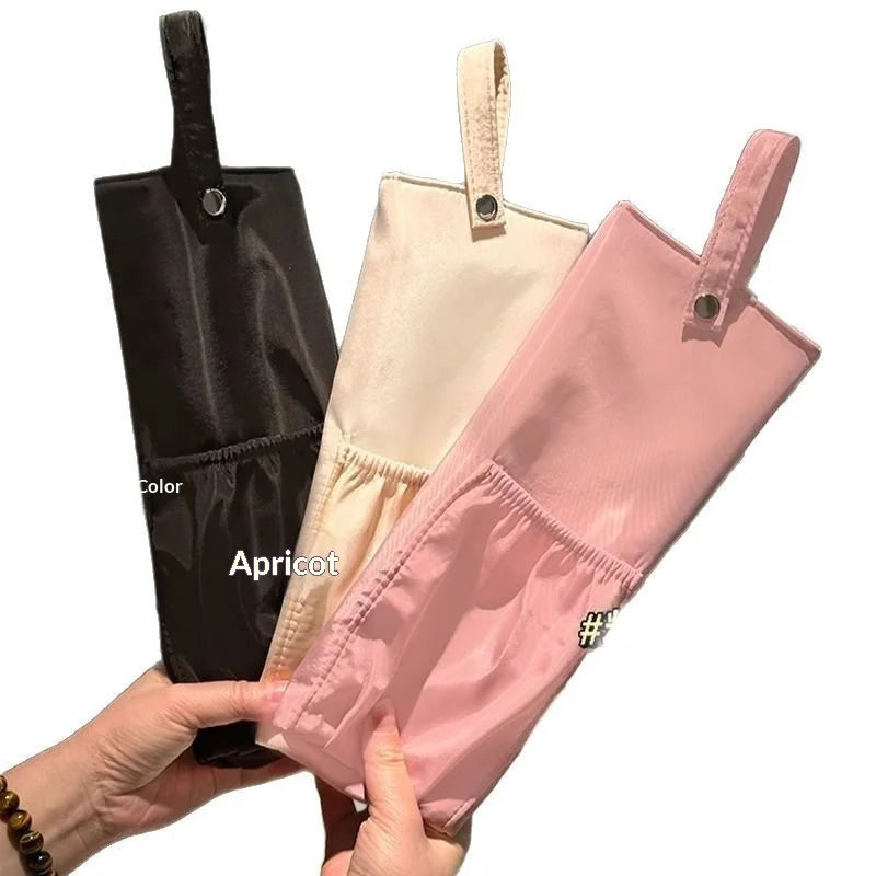 Portable Curling Iron Storage Bag Hair Dryer Travel Storage Bag Reusable Zippered Storage Bag Travel Accessories Peaceful Pleasures Health and Wellness