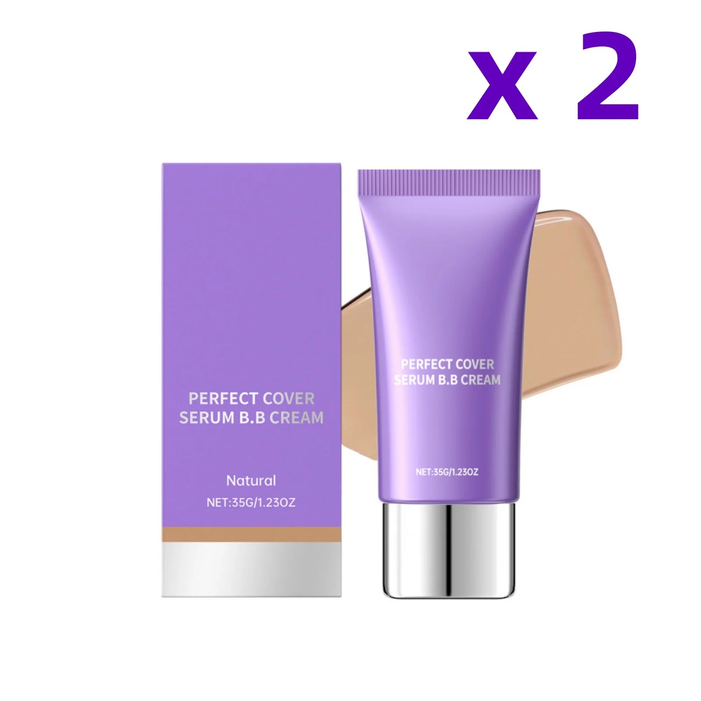 BB Cream Full Coverage Color-Change Waterproof Foundation 35g