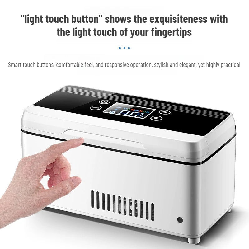 Portable USB Insulin Cooler Rechargeable Car Home Dual Use Mini Medicine Fridge for Growth Hormone Storage Peaceful Pleasures Health and Wellness