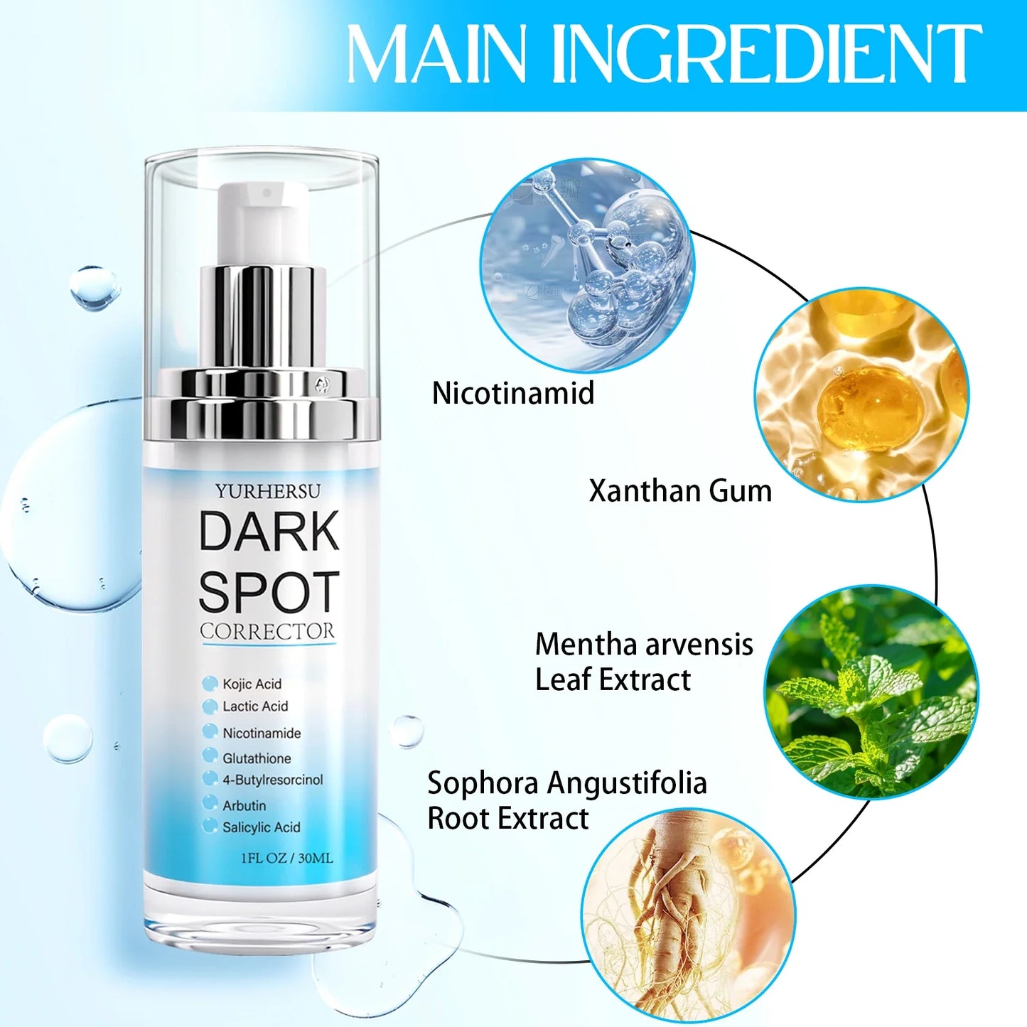 DB Spot Lightening Face Serum – Brighten & Moisturize Skin