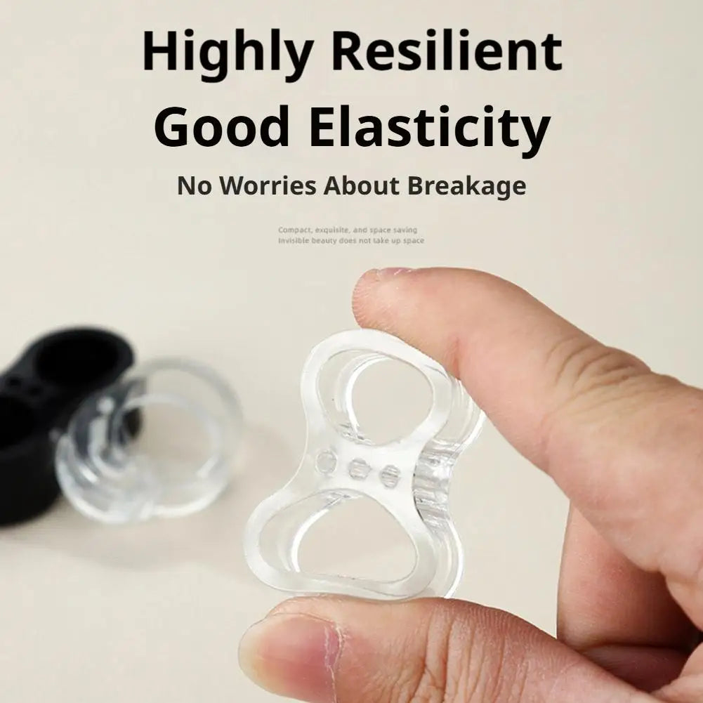1/5pcs Door Stoppers Door Handle Anti-collision Silicone Pad No Drilling Wall Impact Buffer Safety Protection Door Absorber Peaceful Pleasures Health and Wellness