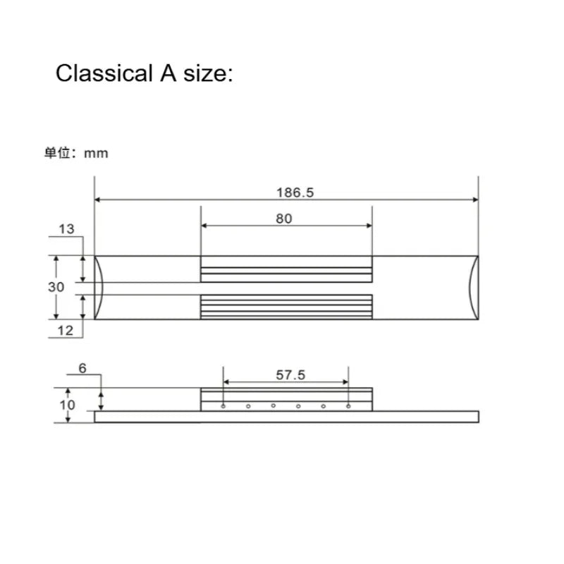 Acoustic Guitar Code Classical Bridge Under Horse Rose Wood