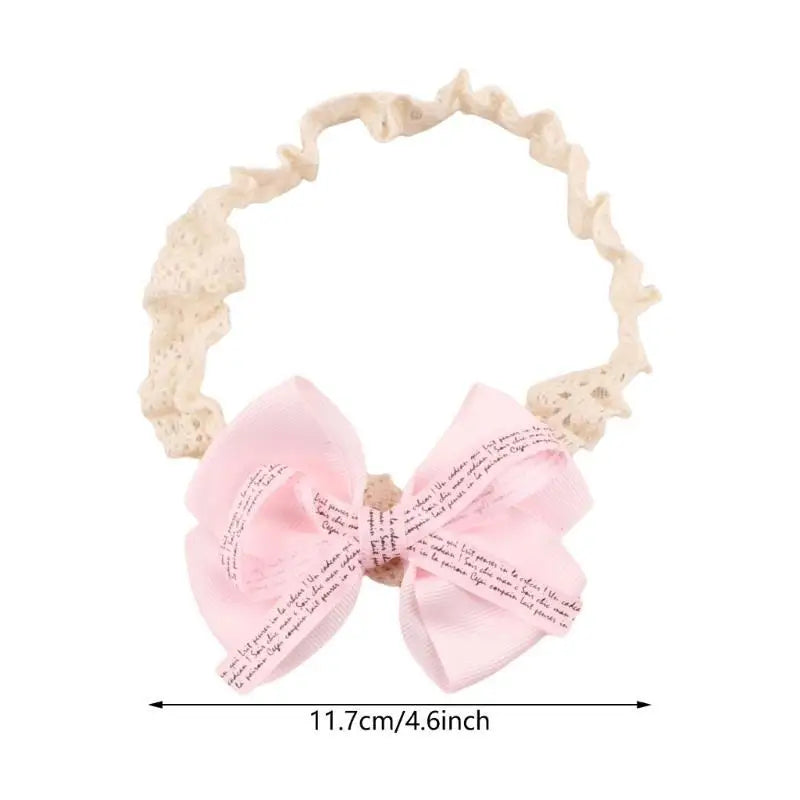 Baby Non-Slip Socks & Lace Headband Set | Infant 0–12 Mo