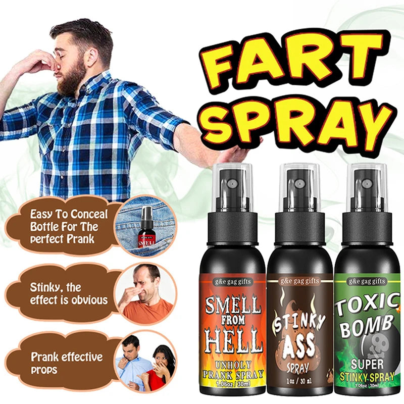 30ml Liquid Fart Spray Prank – Stink Bomb Gag Gift Toy