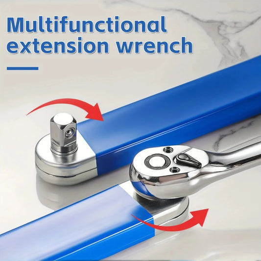 Professional Zero Offset Extension Wrench Motorcycle Repair Tool Tight Space Extension Tool 1/2 in. 1/4 in. 3/8 in.Home Tool Set Peaceful Pleasures Health and Wellness