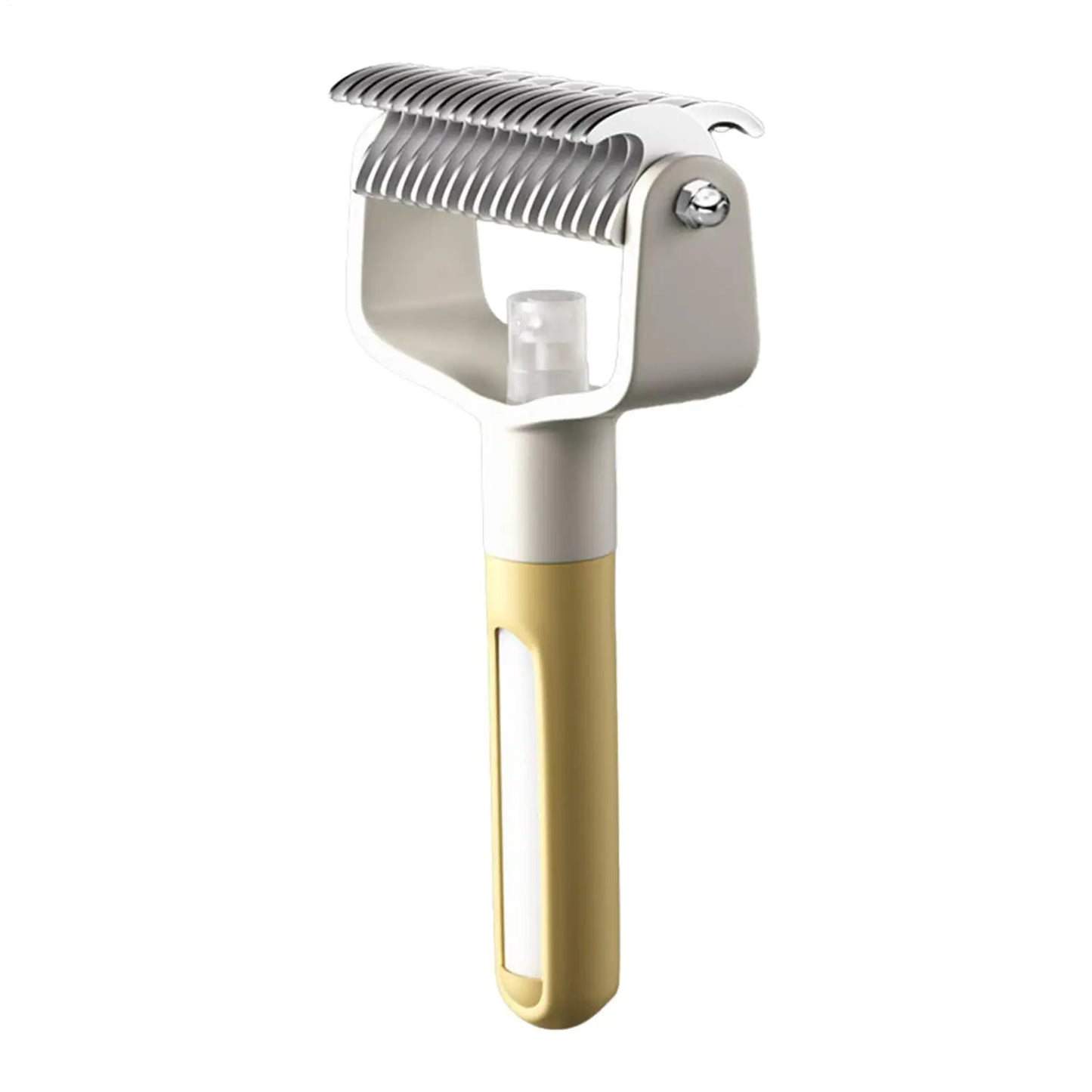 Pet Deshedding Brush – Dog & Cat Grooming Comb with Mist