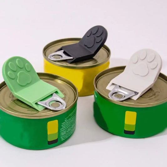 5-Pack Cat Paw Can Openers – Colorful 3D Printed Pet Food Tin Tool Pet Food Can Opener Oasis Select