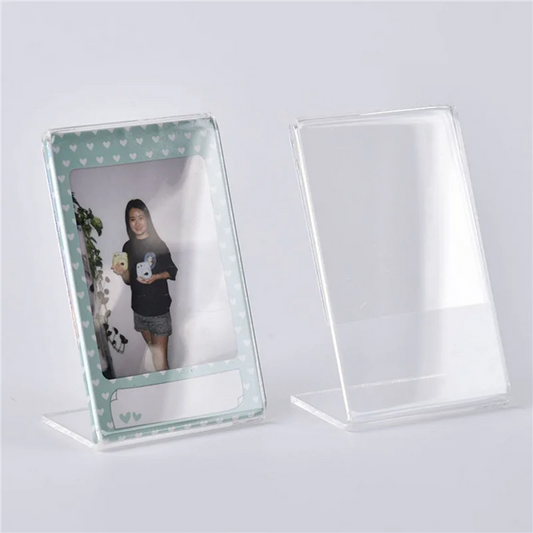 A36T-25Pcs Office Acrylic Display Leaflet Stands Counter Plastic Message Board Menu COLLEGE Holder For Business Poster Peaceful Pleasures Health and Wellness transparent NONE