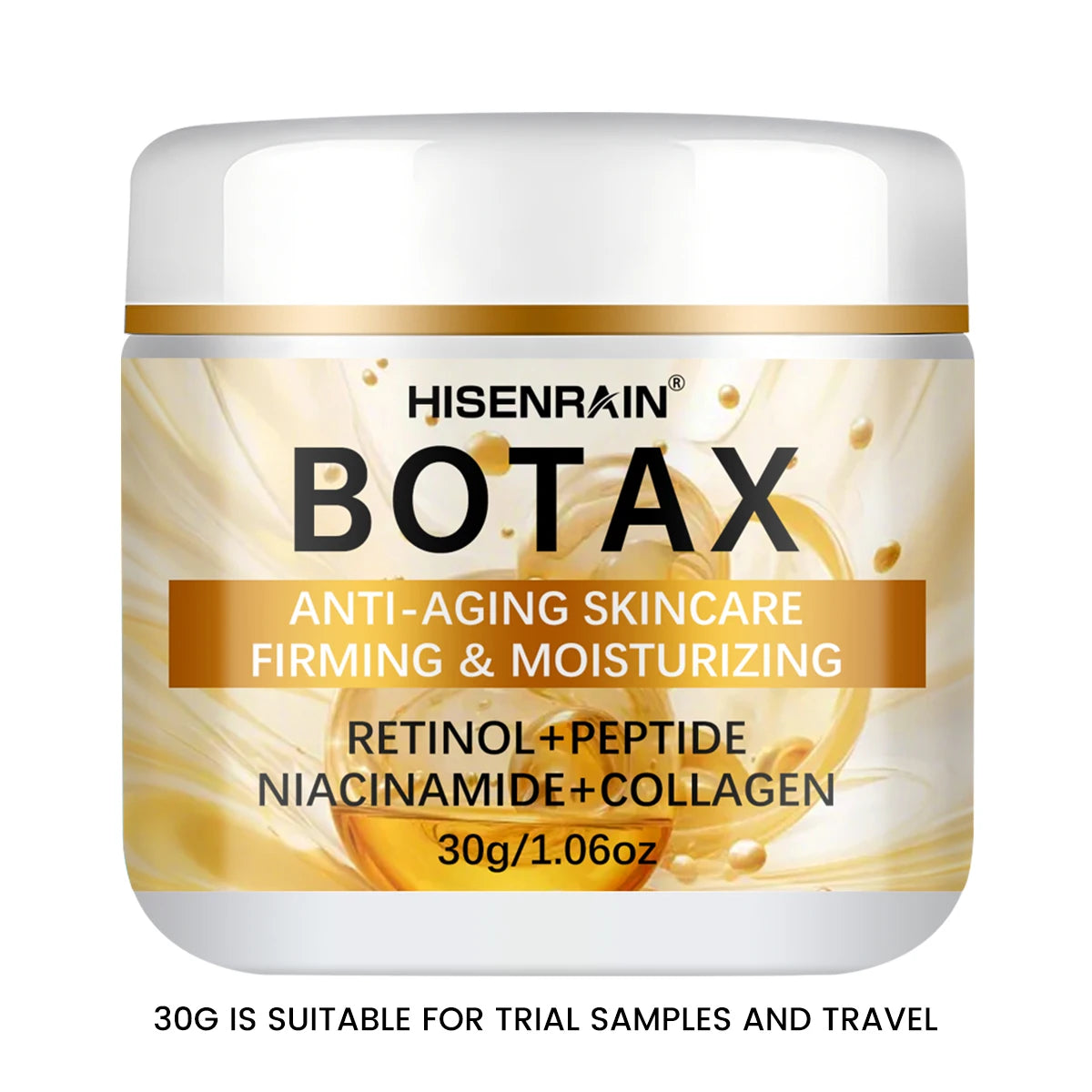 HISENRAIN Botax Effect Anti-Aging Face Cream - Deep Hydration Lock - Seasonal Transition Repair - Winter skincare. Peaceful Pleasures Health and Wellness 30g