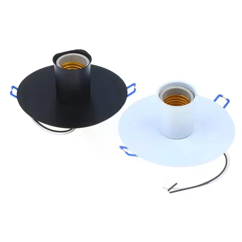 E27 Ceramic Lamp Holder Socket | Metal Spring Bracket