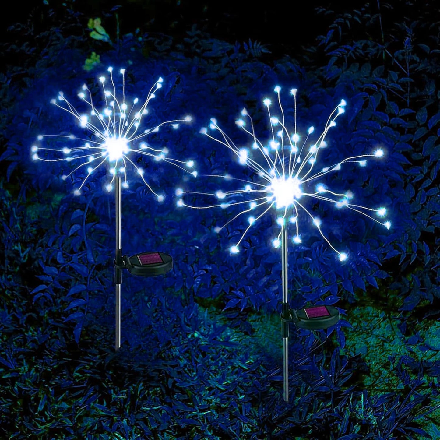 Solar LED Dandelion Firework Garden Stake Light | Lawn Decor