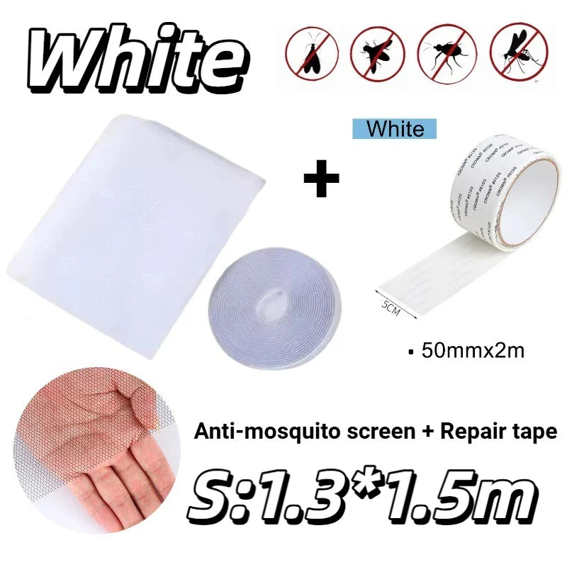 Self-Adhesive Window Mosquito Net | No-Drill Invisible Mesh Screen