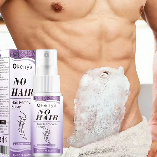 Hair Removal Spray & Growth Inhibitor Set – Men & Women Hair Removal Spray Oasis Select 1pc