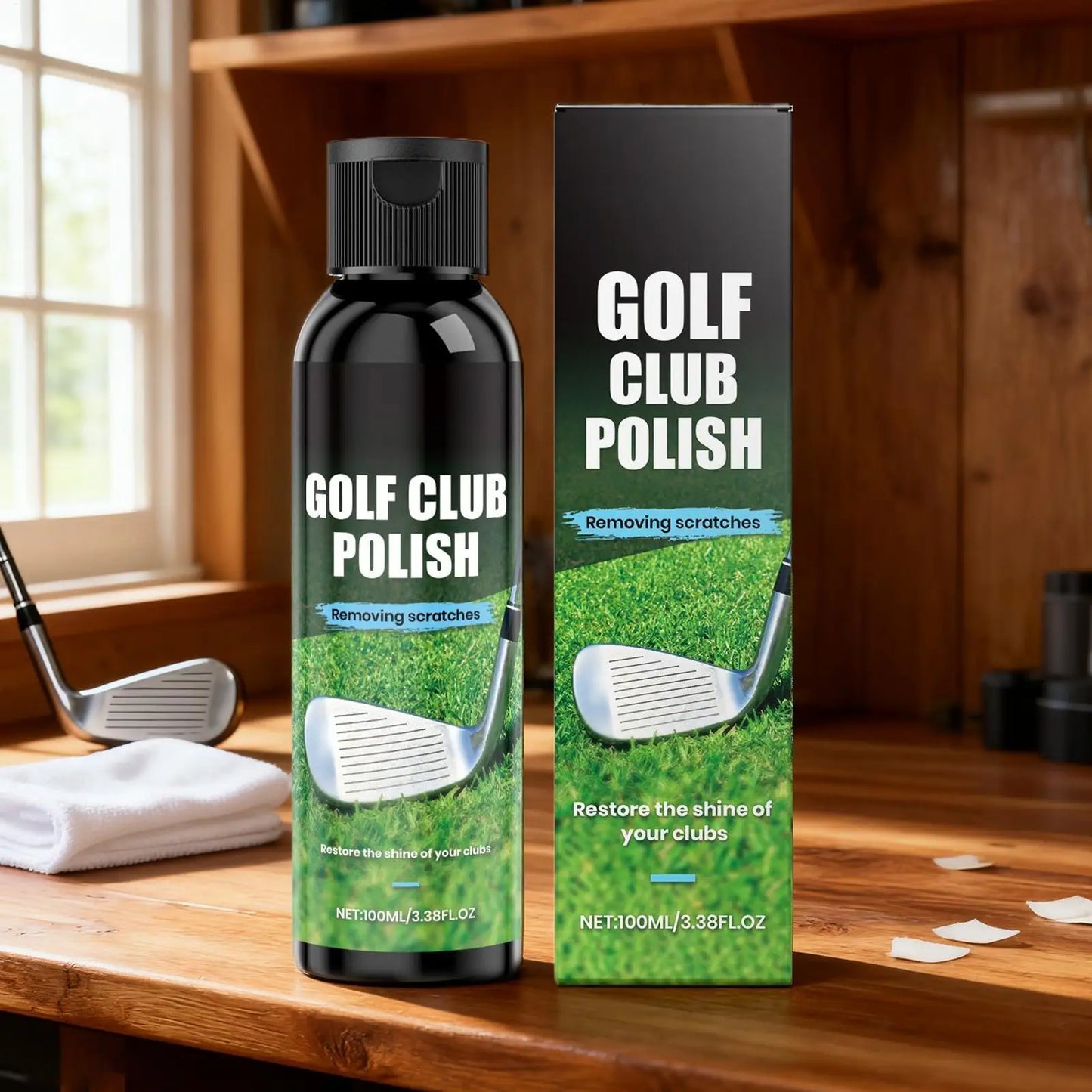 Golf Club Cleaner & Polish 100ml | Scratch Repair Solution
