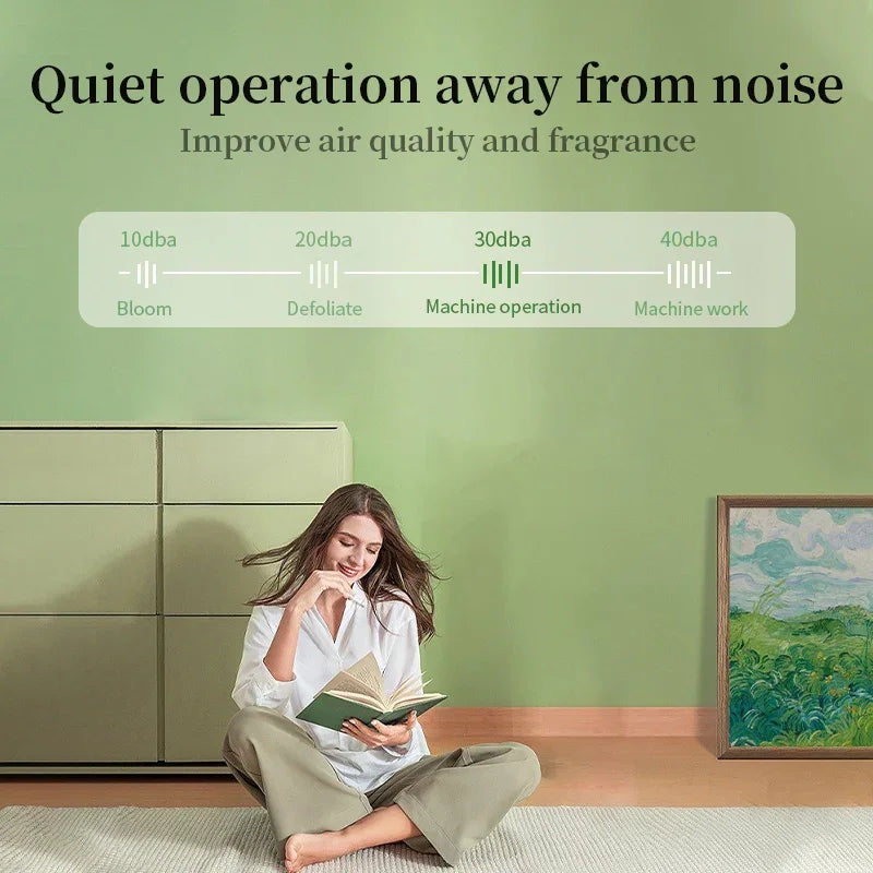 NAMSTE Wall Mounted Aroma Diffuser Bluetooth NMT-057 Peaceful Pleasures Health and Wellness