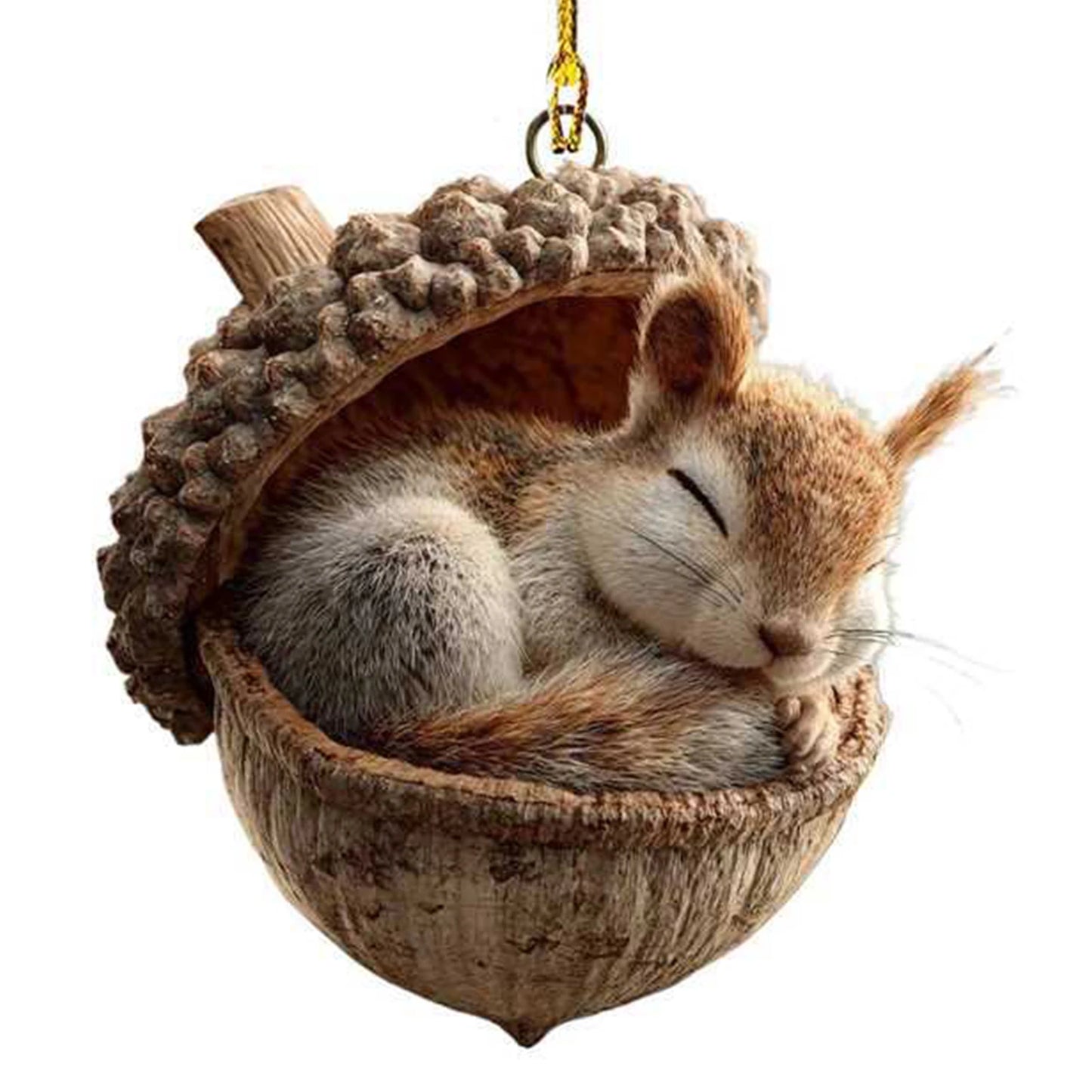 Acrylic 2D Animal Christmas Ornaments | Cute Xmas Tree Pendants