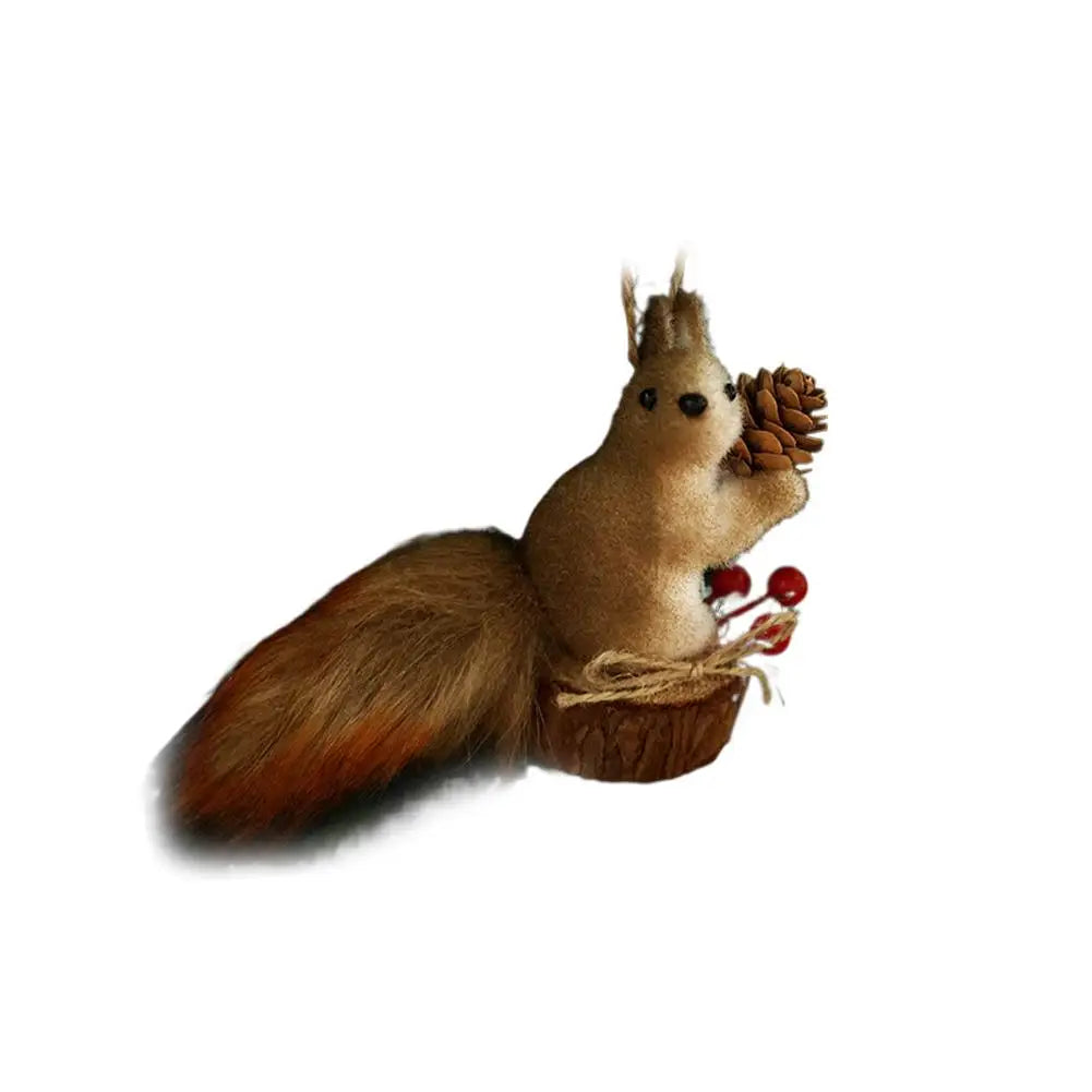 Realistic Squirrel Christmas Ornament – Xmas Tree Pendant