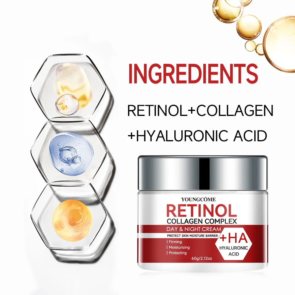 YOUNGCOME Retinol Collagen Face & Neck 3-Piece Skincare Set