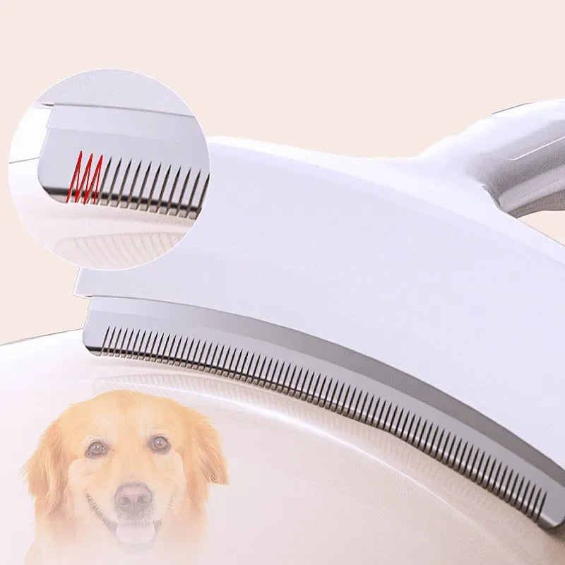 Stainless Steel Pet Grooming Comb Brush for Dogs & Cats
