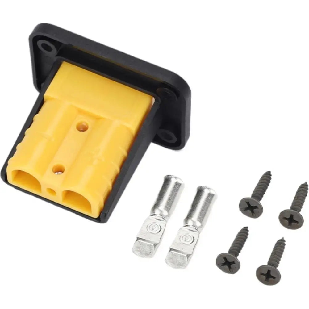 50A Flush Mount Connector Panel Base | RV Boat Trailer Truck