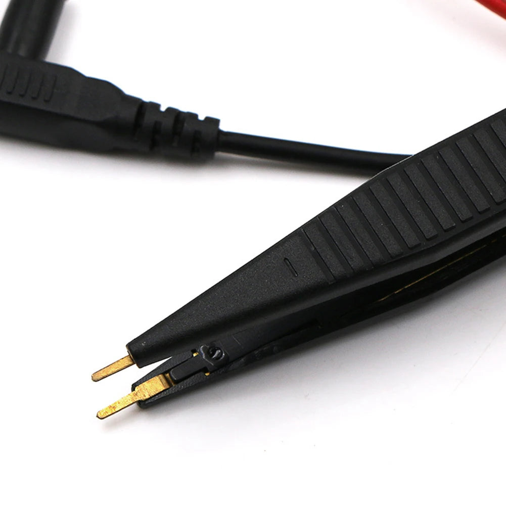 Chip Test Clip Multimeter Probe Tweezers Patch Capacitance Inductance