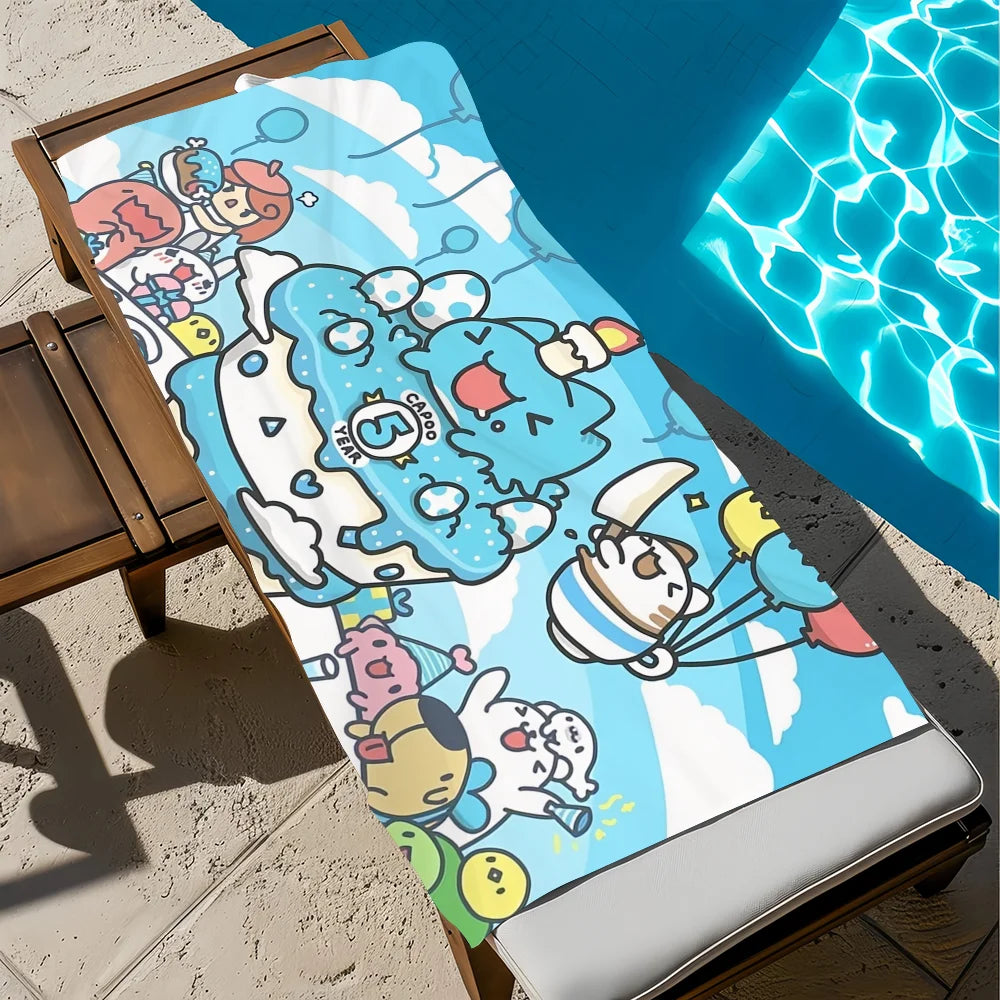 Bugcat Capoo Anime Beach Towel – Quick Dry, Soft, 11 Sizes Anime Beach Towel Peaceful Pleasures Health and Wellness z4 STJ80x160CM