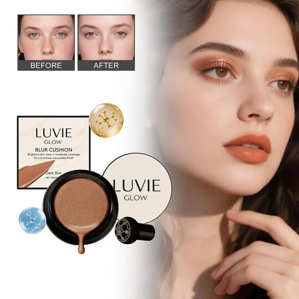 Mushroom Head Air Cushion CC BB Cream – Full Coverage Foundation