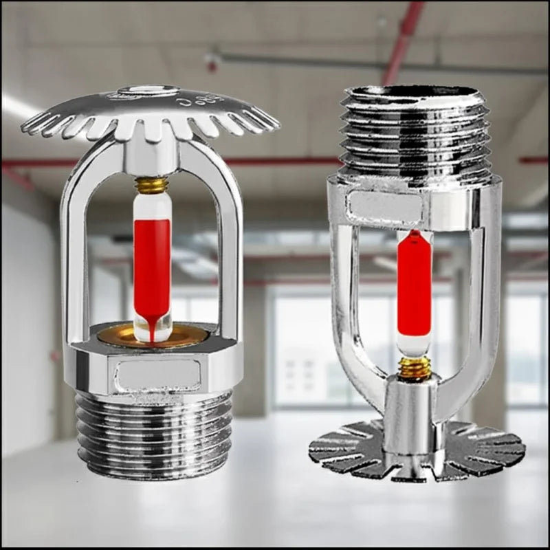 DN15 1/2" Pendant Fire Sprinkler Head | 68°C Brass Chrome
