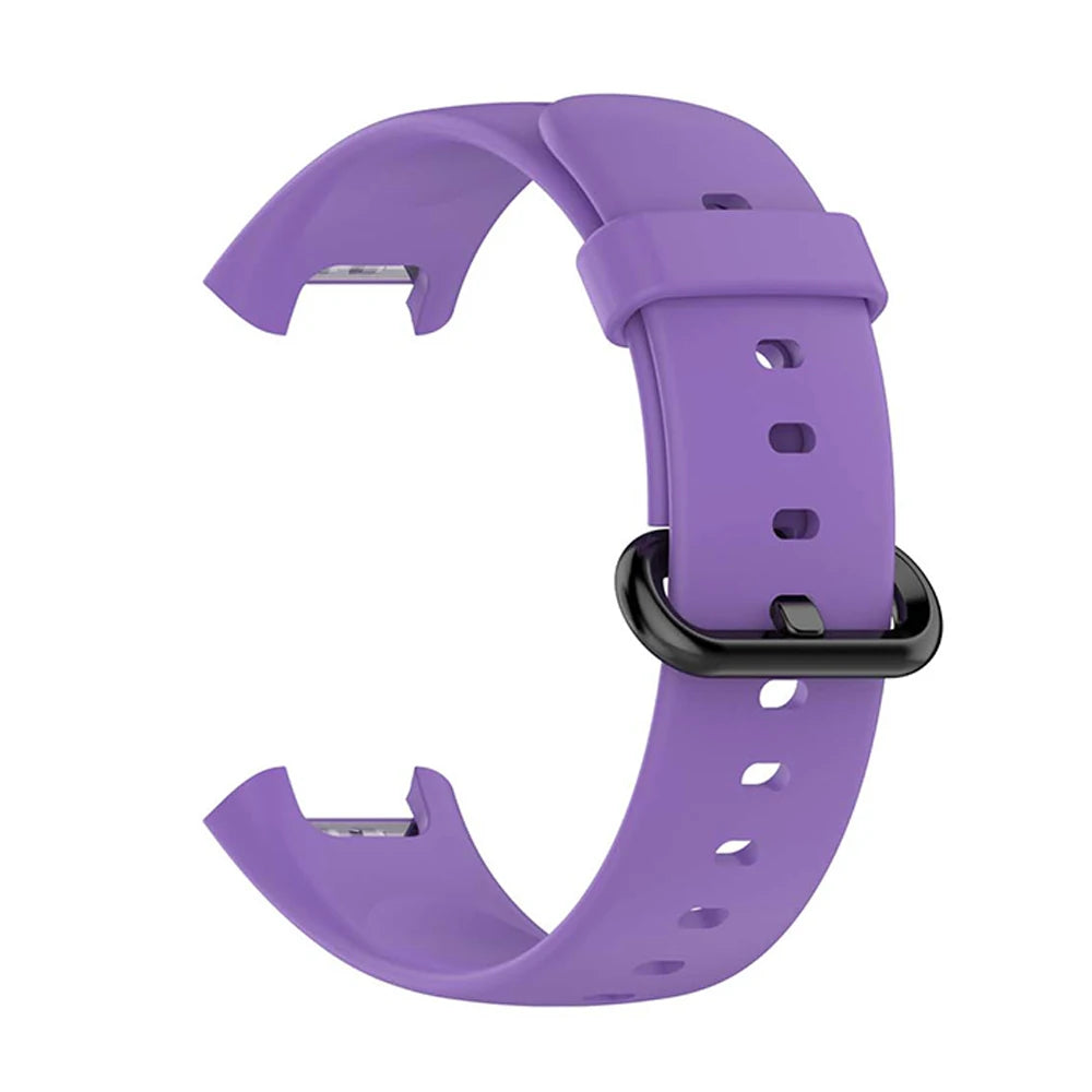 Silicone Sport Strap for Redmi Watch 2 Lite & Xiaomi Watch 2 Peaceful Pleasures Health and Wellness PURPLE