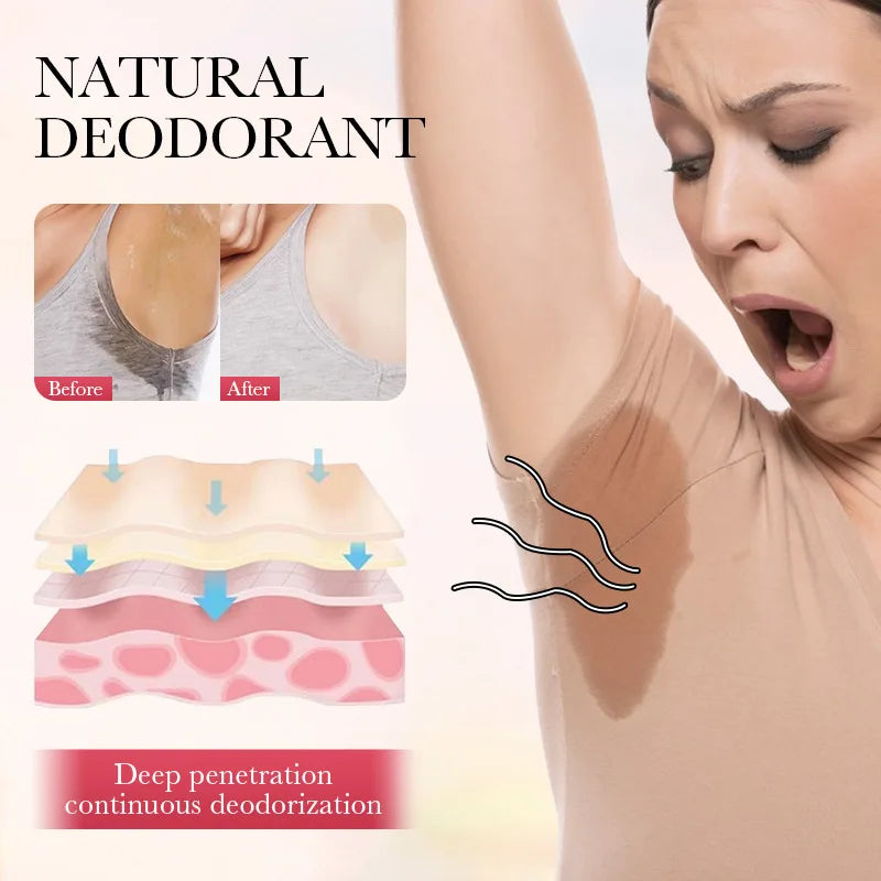 SADOER Women Anti-Sweat Deodorant Roller – Odor & Sweat Control