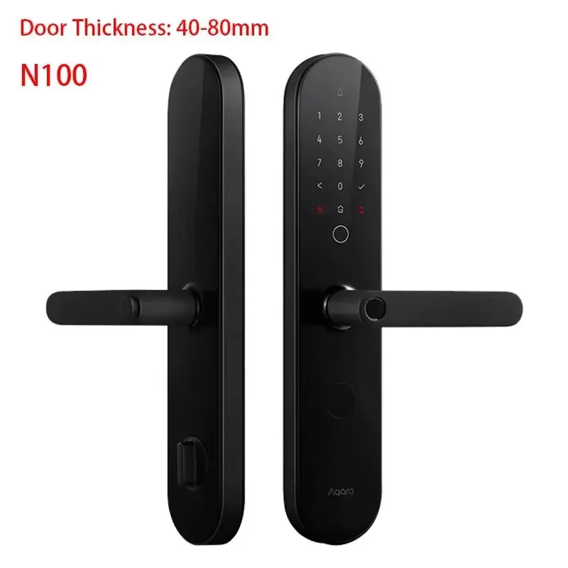 Aqara Smart Door Lock N200 N100 Fingerprint Lock Fit For Bluetooth Password NFC Unlock Work With Mihome HomeKit APP DHL Shipping Peaceful Pleasures Health and Wellness N100