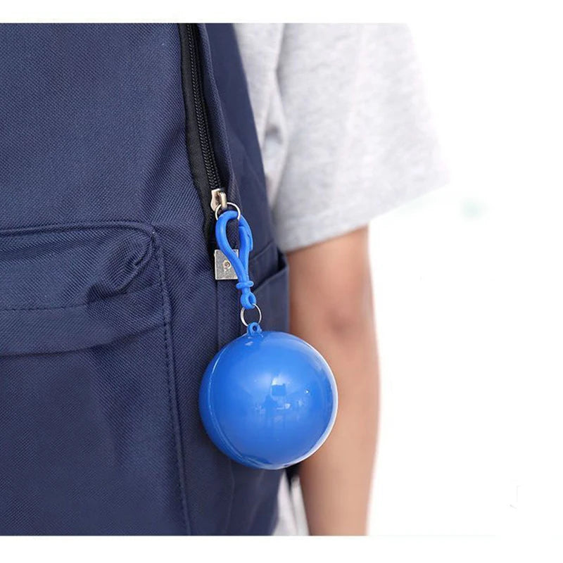 Portable Compact Raincoat Ball 5-Pack | Outdoor Poncho